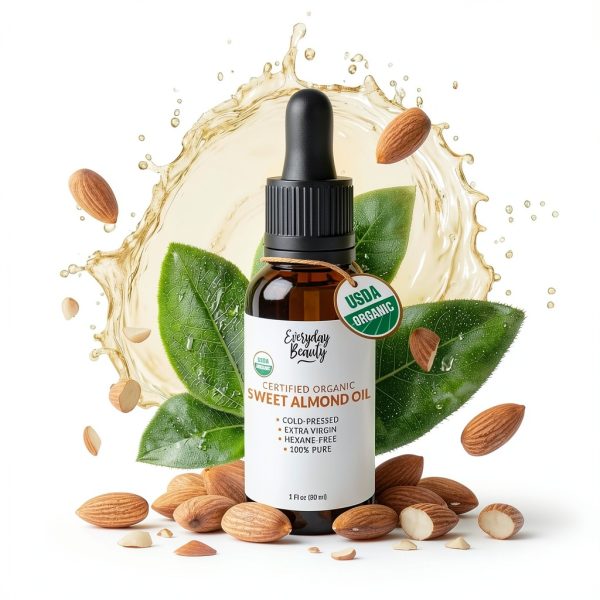 Organic Sweet Almond Oil Everyday Beauty Oil-0
