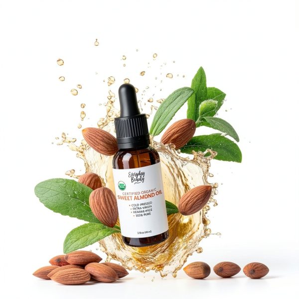 Organic Sweet Almond Oil Everyday Beauty Oil-1