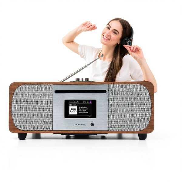 LEMEGA Internet Radio with CD Player-4