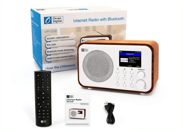 Ocean Digital Internet Radio WR336F Wireless WiFi FM-3