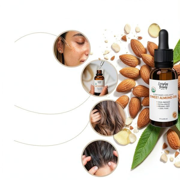 Organic Sweet Almond Oil Everyday Beauty Oil-6