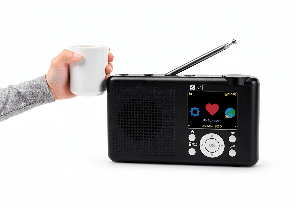 Ocean Digital WR-23 Internet Radio Front View