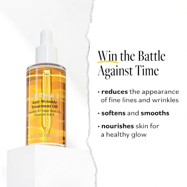 DermaE Anti Wrinkle Face Oil Vitamin A for Skin-1