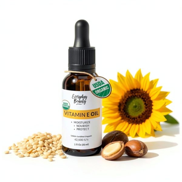 Organic Vitamin E Facial Oil Everyday Beauty-0