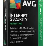 AVG Internet Security Key Card 1-5-10-3 Cloud AI Protection-0