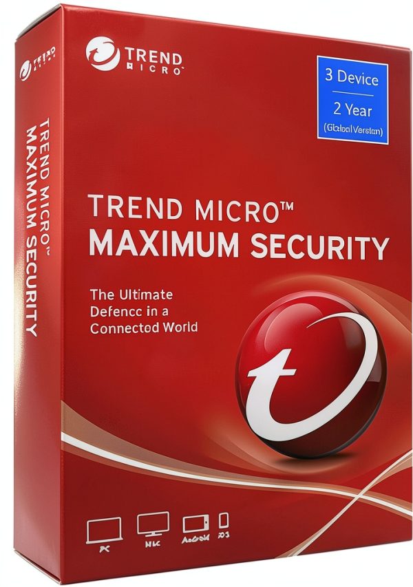 Trend Micro Antivirus 2-Year Subscription for 2-3 Devices – Advanced-0